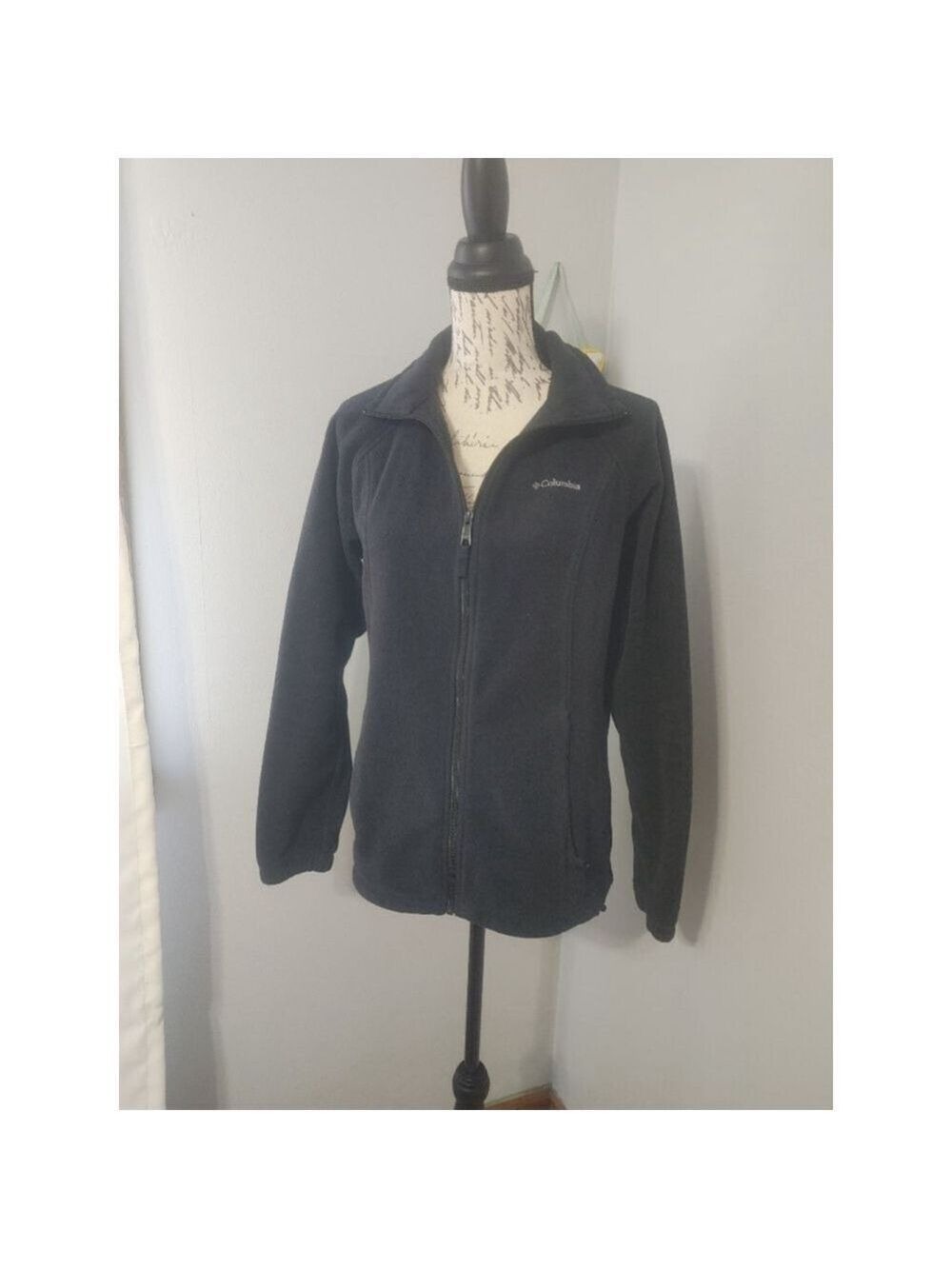 Women's Columbia Fleece Jacket Black Size L